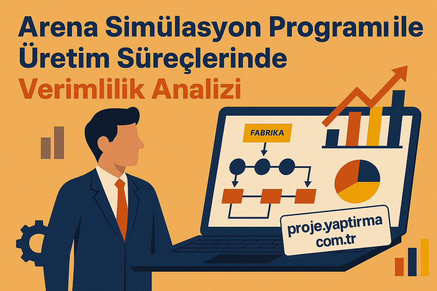 Read more about the article Arena Simülasyon Programı ile Üretim Süreçlerinde Verimlilik Analizi: Kapsamlı Rehber