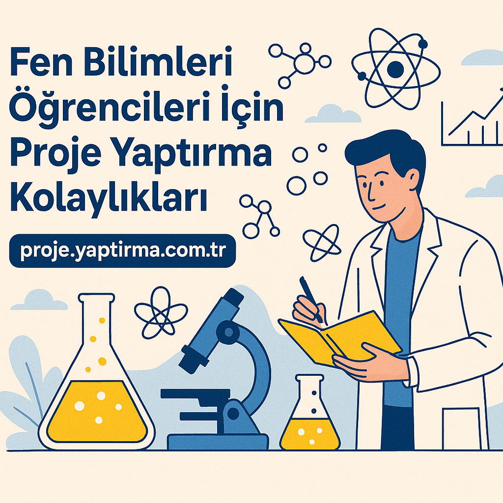 Read more about the article Fen Bilimleri Öğrencileri İçin Proje Yaptırma Kolaylıkları