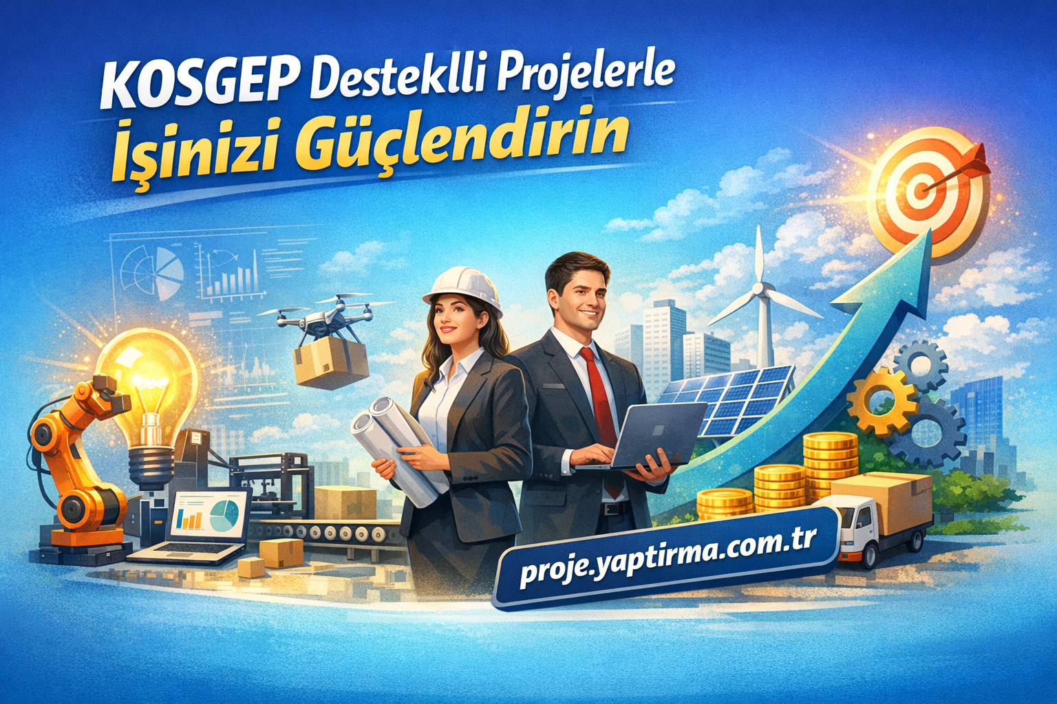Read more about the article KOSGEP Destekli Projelerle İşinizi Güçlendirin