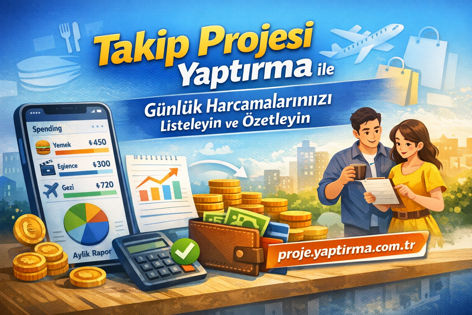 Read more about the article Takip Projesi Yaptırma ile Günlük Harcamalarınızı Listeleyin ve Özetleyin