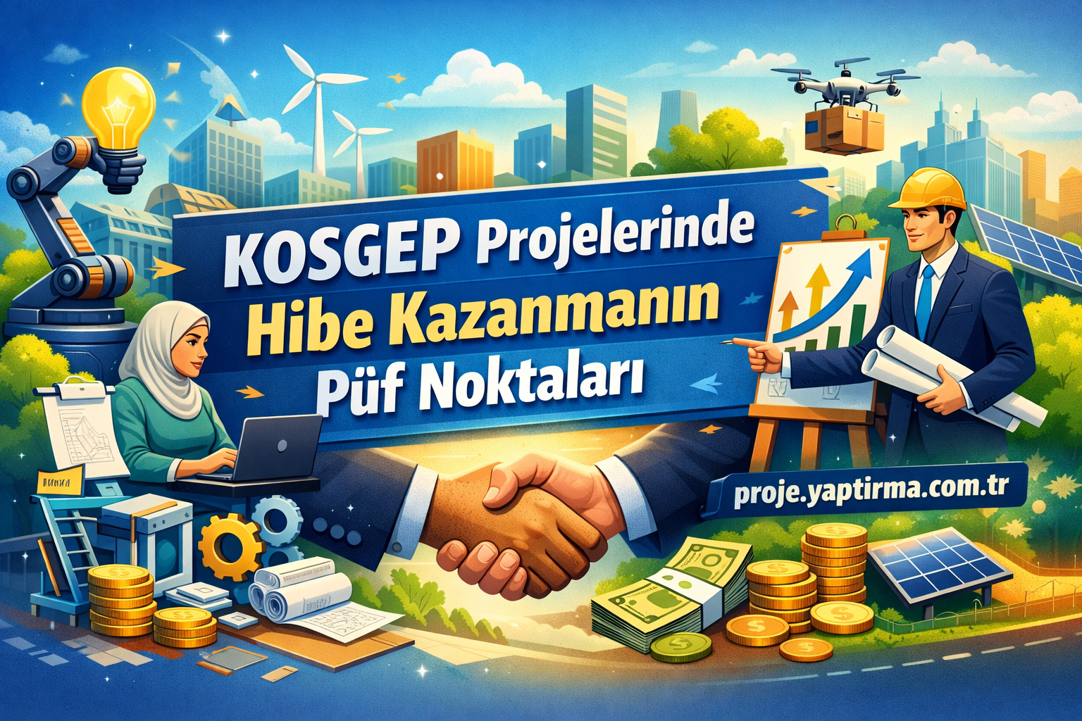 KOSGEP Projelerinde Hibe Kazanmanın Püf Noktaları - Proje Yaptırma & Danışmanlık Merkezi