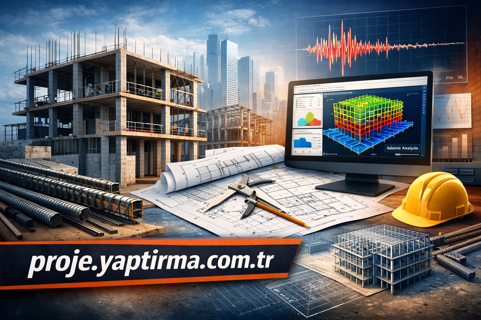 Read more about the article Statik Proje ve Betonarme Hesapları – Deprem Yönetmeliğine Uygun Çizim ve Analiz