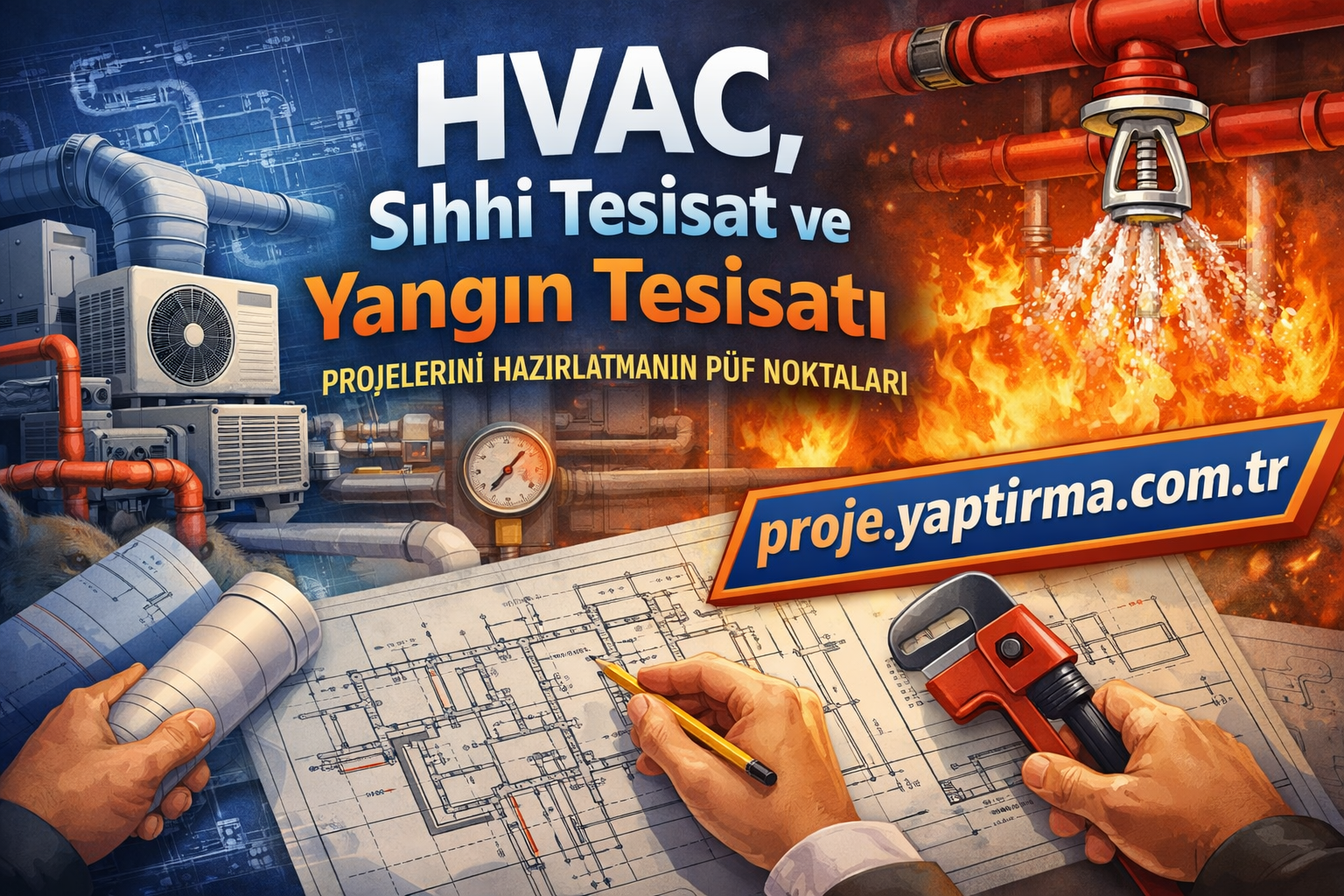HVAC Sıhhi Tesisat ve Yangın Tesisatı Projelerini Hazırlatmanın Püf Noktaları - Proje Yaptırma & Danışmanlık Merkezi