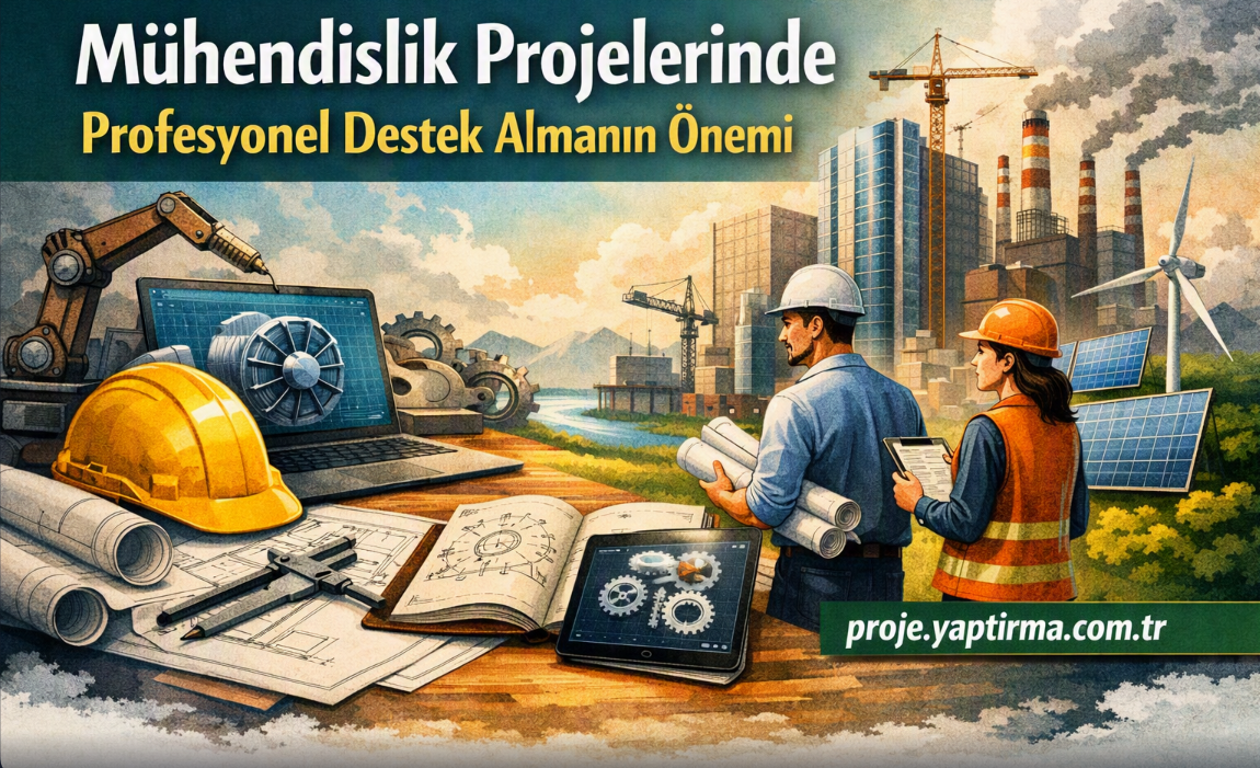 Read more about the article Mühendislik Projelerinde Profesyonel Destek Almanın Önemi