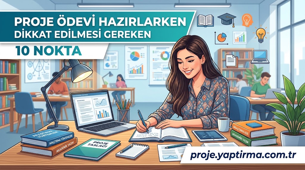Proje Ödevi Hazırlarken Dikkat Edilmesi Gereken 10 Nokta - Proje Yaptırma & Danışmanlık Merkezi